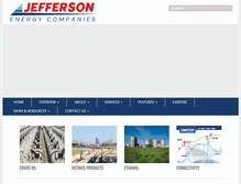 Tablet Screenshot of jeffersonenergyco.com